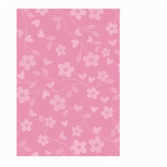 Floral Pattern Large Garden Flag (two Sides) by Valentinaart