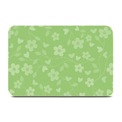 Floral Pattern Plate Mats