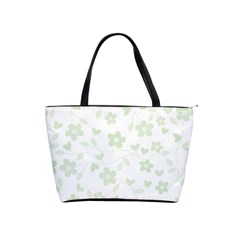 Floral Pattern Shoulder Handbags by Valentinaart