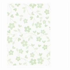 Floral Pattern Large Garden Flag (two Sides) by Valentinaart