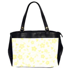 Floral Pattern Office Handbags (2 Sides)  by Valentinaart