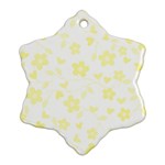 Floral pattern Ornament (Snowflake) Front