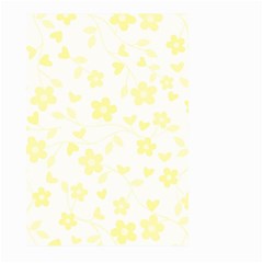 Floral Pattern Large Garden Flag (two Sides) by Valentinaart