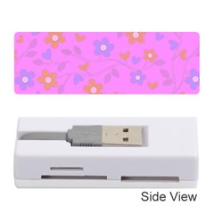 Floral Pattern Memory Card Reader (stick)  by Valentinaart