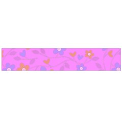 Floral Pattern Flano Scarf (large) by Valentinaart