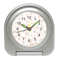 Floral Pattern Travel Alarm Clocks