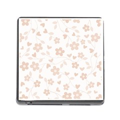 Floral Pattern Memory Card Reader (square) by Valentinaart