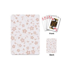 Floral Pattern Playing Cards (mini)  by Valentinaart