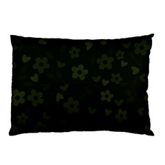 Floral Pattern Pillow Case by Valentinaart