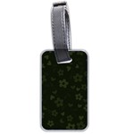 Floral pattern Luggage Tags (Two Sides) Front