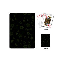 Floral Pattern Playing Cards (mini)  by Valentinaart