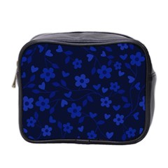 Floral Pattern Mini Toiletries Bag 2-side by Valentinaart