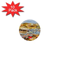 Engabao Beach At Guayas District Ecuador 1  Mini Buttons (10 Pack)  by dflcprints