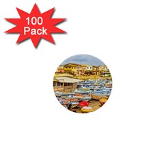 Engabao Beach At Guayas District Ecuador 1  Mini Buttons (100 Pack)  by dflcprints