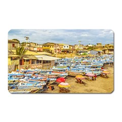 Engabao Beach At Guayas District Ecuador Magnet (rectangular) by dflcprints