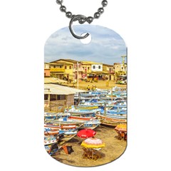 Engabao Beach At Guayas District Ecuador Dog Tag (two Sides) by dflcprints