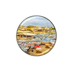 Engabao Beach At Guayas District Ecuador Hat Clip Ball Marker (4 Pack) by dflcprints