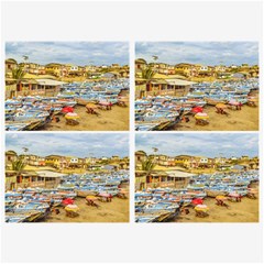 Engabao Beach At Guayas District Ecuador Belt Buckles by dflcprints