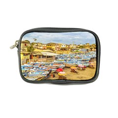 Engabao Beach At Guayas District Ecuador Coin Purse by dflcprints