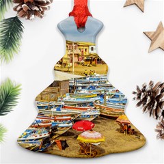 Engabao Beach At Guayas District Ecuador Ornament (christmas Tree)  by dflcprints