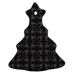 Pattern Christmas Tree Ornament (Two Sides)