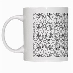 Pattern White Mugs by Valentinaart