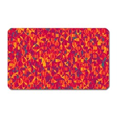 Pattern Magnet (rectangular) by Valentinaart