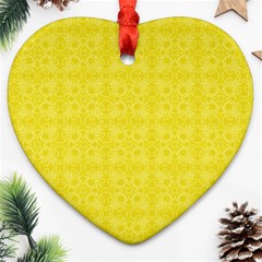 Pattern Heart Ornament (two Sides) by Valentinaart