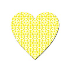 Pattern Heart Magnet by Valentinaart