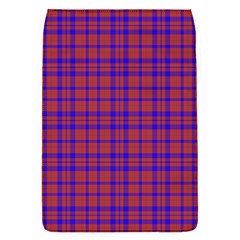 Pattern Plaid Geometric Red Blue Flap Covers (s)  by Simbadda