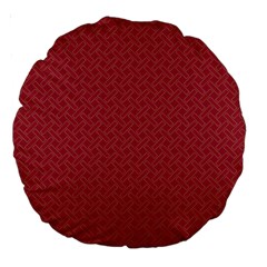 Pattern Large 18  Premium Round Cushions