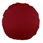 Pattern Large 18  Premium Round Cushions Front