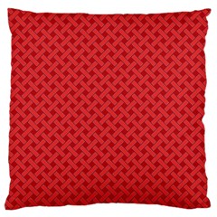 Pattern Large Flano Cushion Case (one Side)