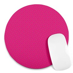 Pattern Round Mousepads by Valentinaart