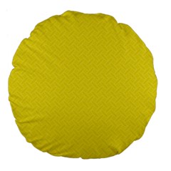 Pattern Large 18  Premium Flano Round Cushions