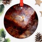 Carina Nebula Round Ornament (Two Sides) Front