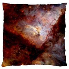 Carina Nebula Standard Flano Cushion Case (two Sides) by SpaceShop