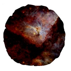 Carina Nebula Large 18  Premium Flano Round Cushions