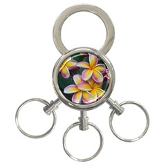 Premier Mix Flower 3-ring Key Chains by alohaA