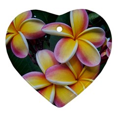 Premier Mix Flower Heart Ornament (two Sides)