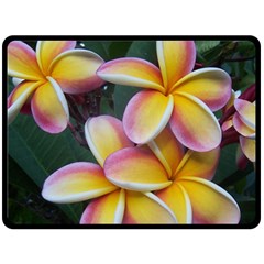 Premier Mix Flower Fleece Blanket (large)  by alohaA