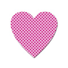 Pattern Heart Magnet by Valentinaart