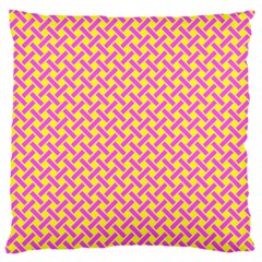 Pattern Large Cushion Case (one Side) by Valentinaart