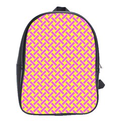 Pattern School Bags (xl)  by Valentinaart