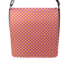 Pattern Flap Messenger Bag (l)  by Valentinaart