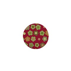 Floral Pattern 1  Mini Magnets by Valentinaart