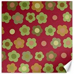 Floral pattern Canvas 12  x 12   11.4 x11.56  Canvas - 1