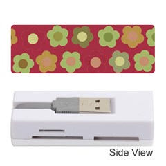 Floral Pattern Memory Card Reader (stick) 