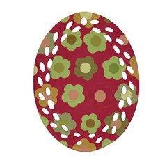 Floral Pattern Ornament (oval Filigree)