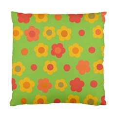 Floral Pattern Standard Cushion Case (one Side) by Valentinaart